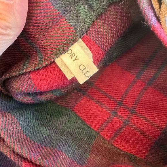 Vintage Moffat Woollens Made in Scotland Wrap Tartan Plaid Wool Skirt / 16 - Picture 9 of 14